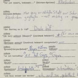 Western questionnaire, answ...