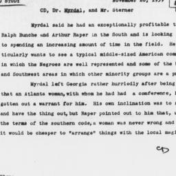 Memorandum from Charles Dol...