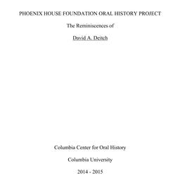 Oral history interview with...