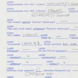 Western questionnaire, answ...