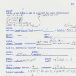 Western questionnaire, answ...