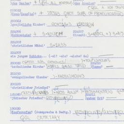 Western questionnaire, answ...