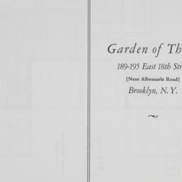 Garden Of Theda, 189-195 E....