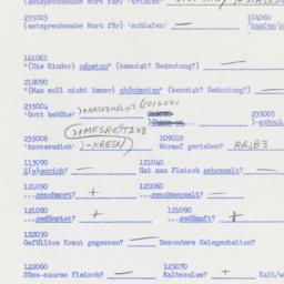 Western questionnaire, answ...