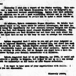 Letter from Samuel A. Stouf...