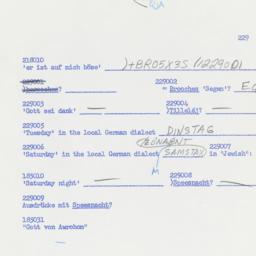 Western questionnaire, answ...