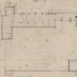 First, second floor sketch ...