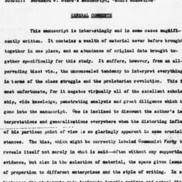 Memorandum from Louis A. Wi...