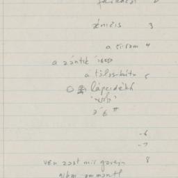 Eastern questionnaire, blue...