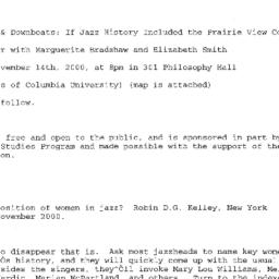 Correspondence, 2000-11-12....