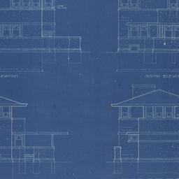 Working drawing #2: East, s...