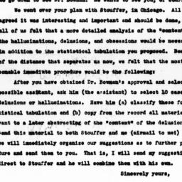 Letter from Dorothy Swaine ...