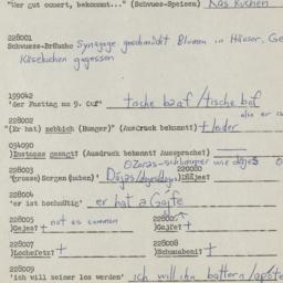 Western questionnaire, answ...