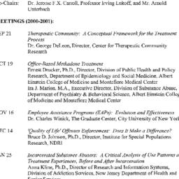 Schedules, Drugs and Societ...
