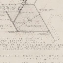 Entry roof plan