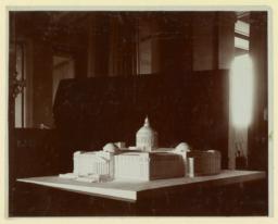 Model, view from corner
