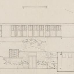 Entrance elevation