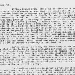 Letter from Charles Dollard...
