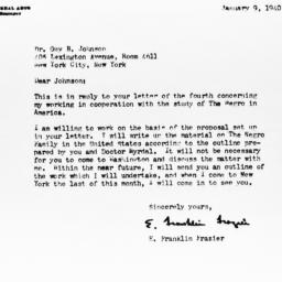 Letter from E. Franklin Fra...