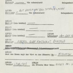 Western questionnaire, answ...