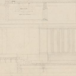 Framing sections, plan