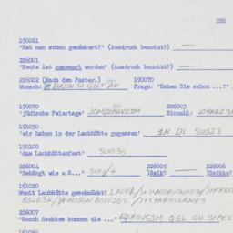 Western questionnaire, answ...