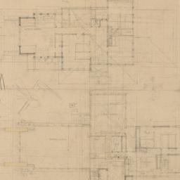 First, second floor plans