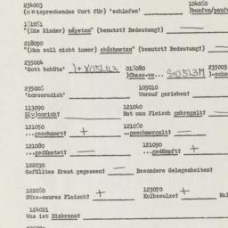 Western questionnaire, answ...