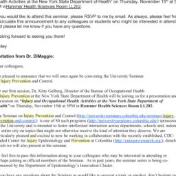 Announcements, 2012-11-15. ...