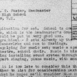 Carnegie Turn-Downs, Music ...