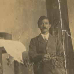 Gegen Tharchin, seated and ...