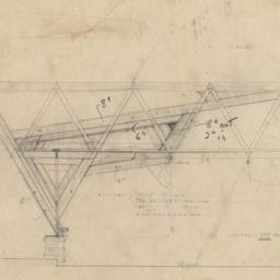 Balcony end truss details