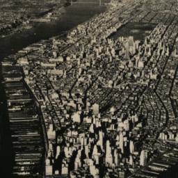 Aerial View of Manhattan Is...
