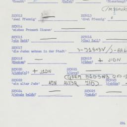 Western questionnaire, answ...