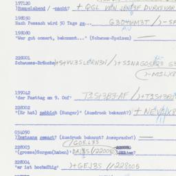 Western questionnaire, answ...