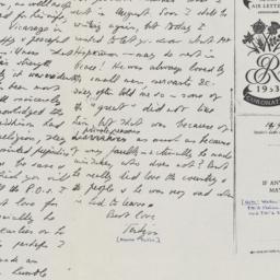 Letter to Tharchin informin...