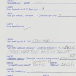 Western questionnaire, answ...