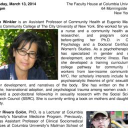 Announcements, 2014-03-13. ...