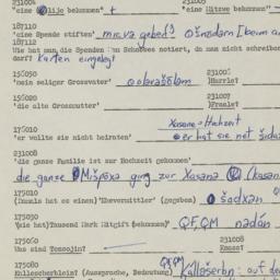 Western questionnaire, answ...