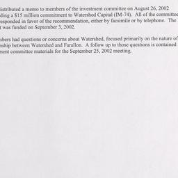 Investment Committee Meetin...