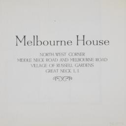 Melbourne House, Middle Nec...
