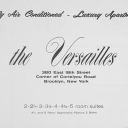 The
    Versailles, 380 E. ...