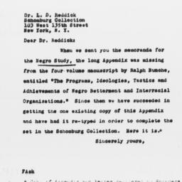 Letter from Florence Anders...