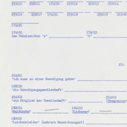 Western questionnaire, answ...