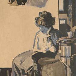 Seated Woman Reading a Book