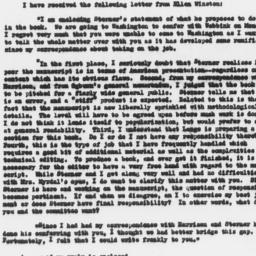 Memorandum from Samuel A. S...