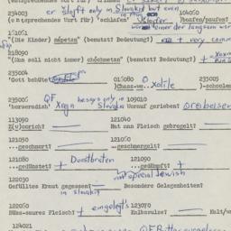 Western questionnaire, answ...
