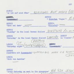 Western questionnaire, answ...