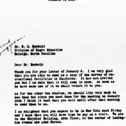 Letter from Guy B. Johnson ...