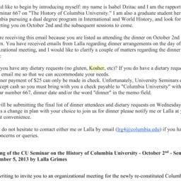 Announcements, 2013-10-02. ...